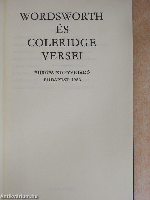 Wordsworth és Coleridge versei