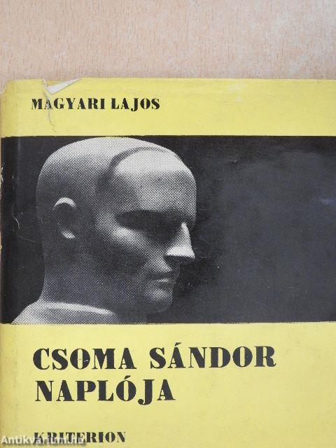 Csoma Sándor naplója