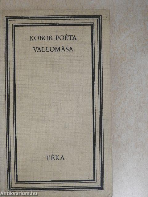 Kóbor poéta vallomása