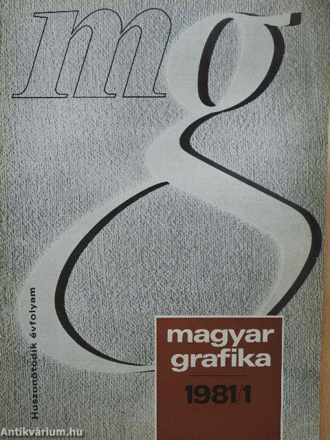 Magyar Grafika 1981. (nem teljes évfolyam)