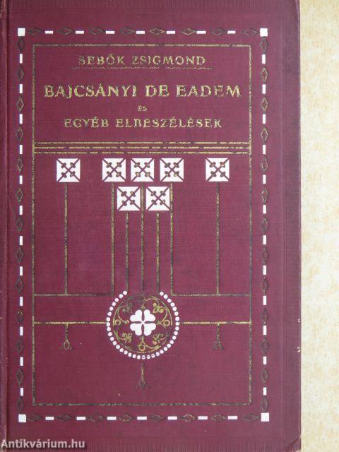 Bajcsányi de Eadem és egyébb elbeszélések