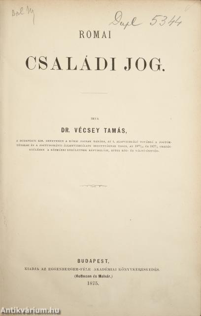 Római családi jog