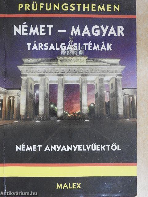 Német-magyar társalgási témák