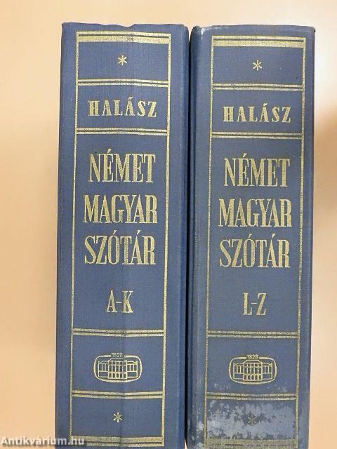 Német-magyar szótár I-II.