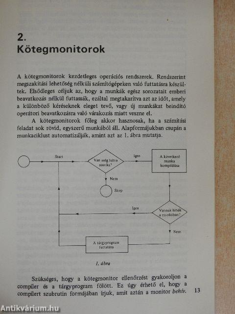 Bevezetés az operációs rendszerek tanulmányozásába