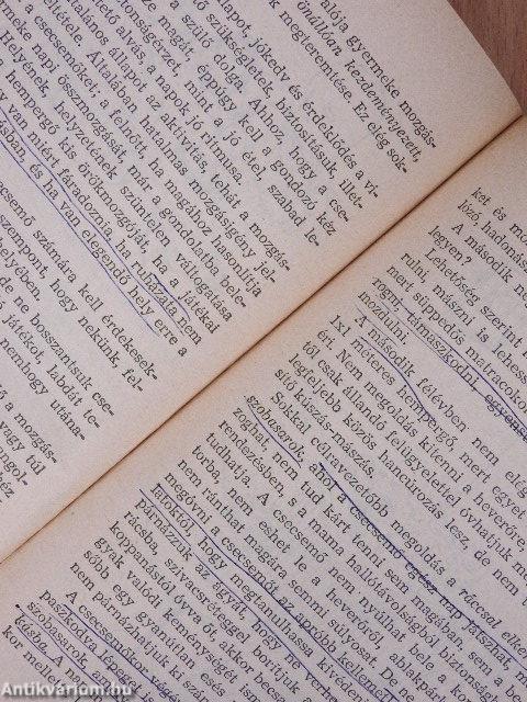 A csecsemő fejlődése