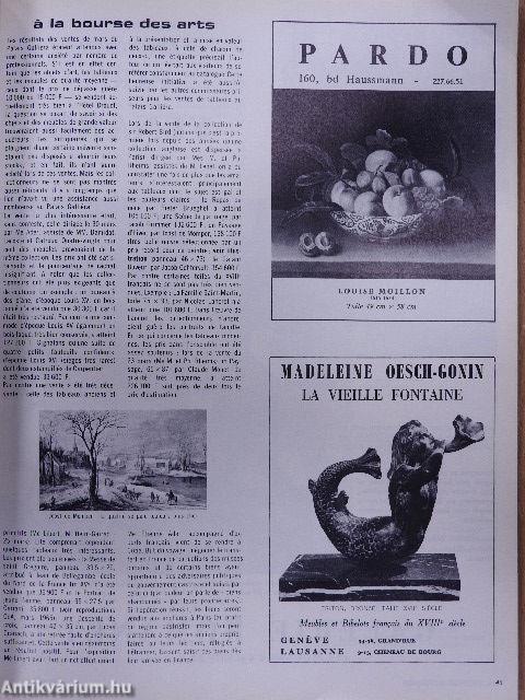 Connaissance des Arts Mai 1965