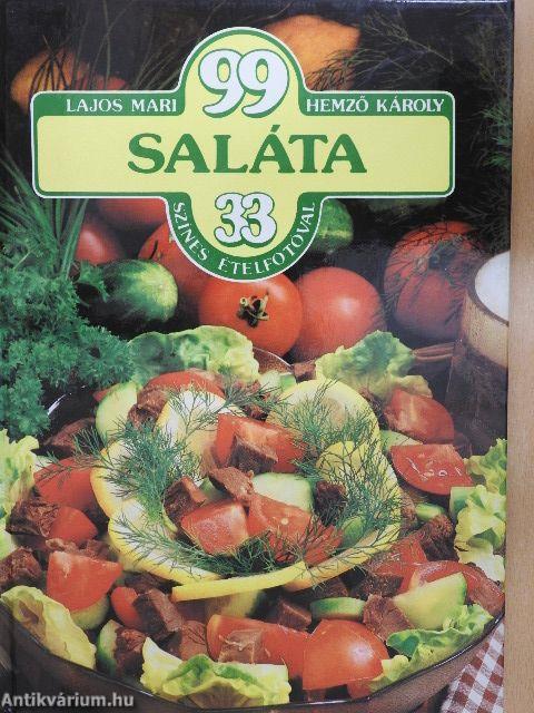 99 saláta 33 színes ételfotóval