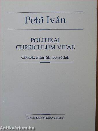 Politikai Curriculum Vitae