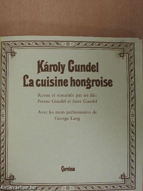 La cuisine hongroise