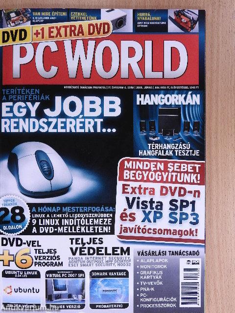 PC World 2008. június - 2 DVD-vel