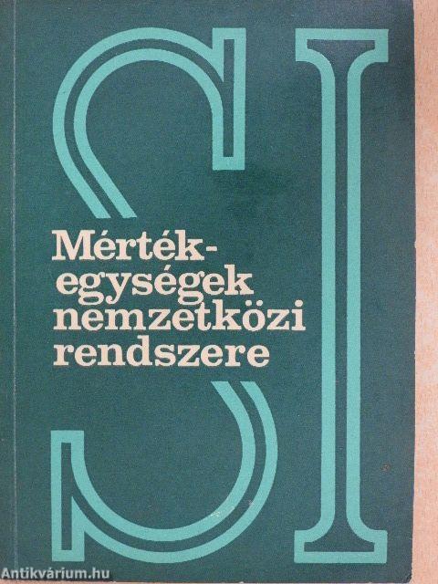 Mértékegységek nemzetközi rendszere