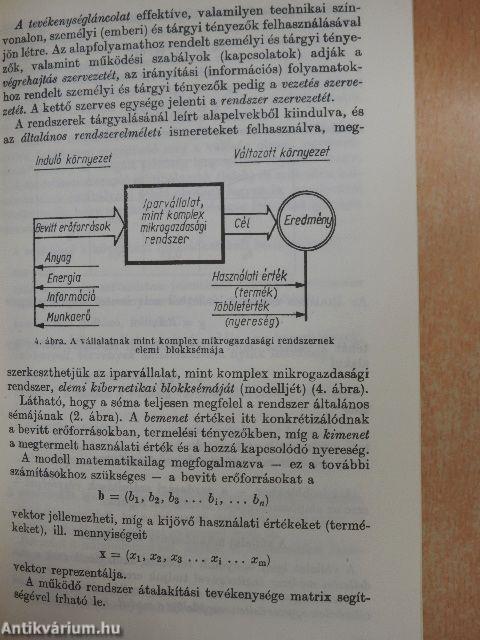 Rendszerelméleten alapuló gazdaságossági számítások