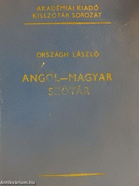 Angol-magyar szótár