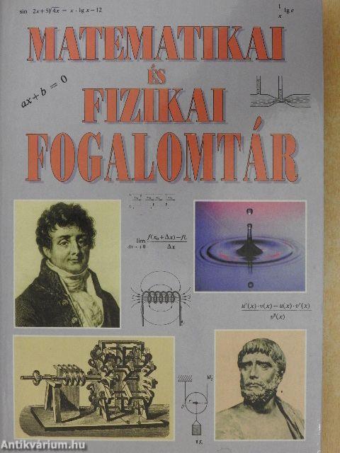 Matematikai és fizikai fogalomtár