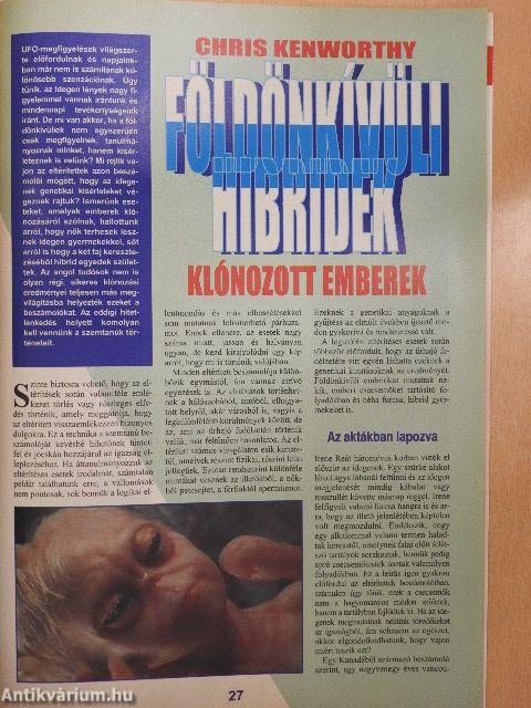 Színes UFO 1998. január-november (nem teljes évfolyam)