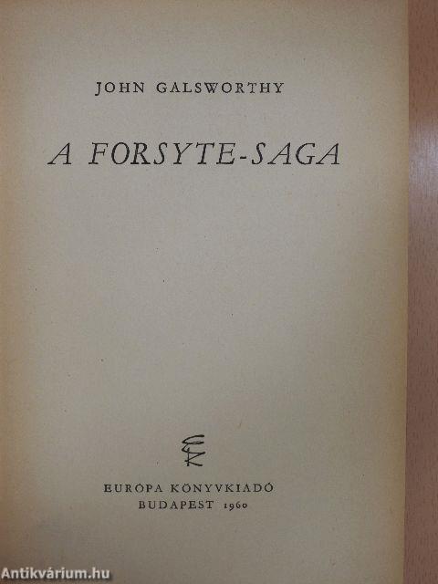 A Forsyte-Saga I-II.