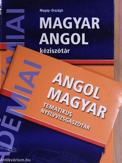 Magyar-angol/angol-magyar kéziszótár I-II./Angol-magyar tematikus nyelvvizsgaszótár