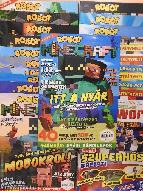 Robot Minecraft 2017-2019/Mineworld 2018-2019. (vegyes számok)(21 db)