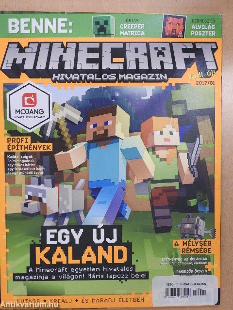 Minecraft Hivatalos Magazin 2017-2019. (vegyes számok) (11 db)