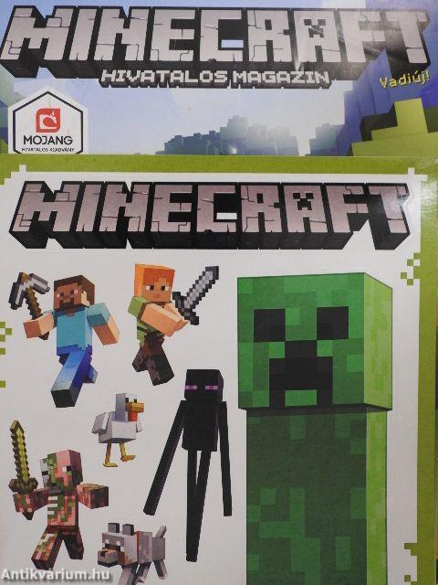 Minecraft Hivatalos Magazin 2017-2019. (vegyes számok) (11 db)