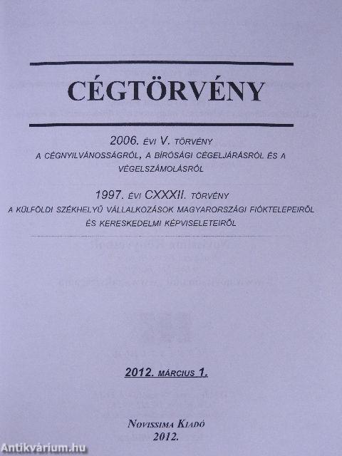 Cégtörvény