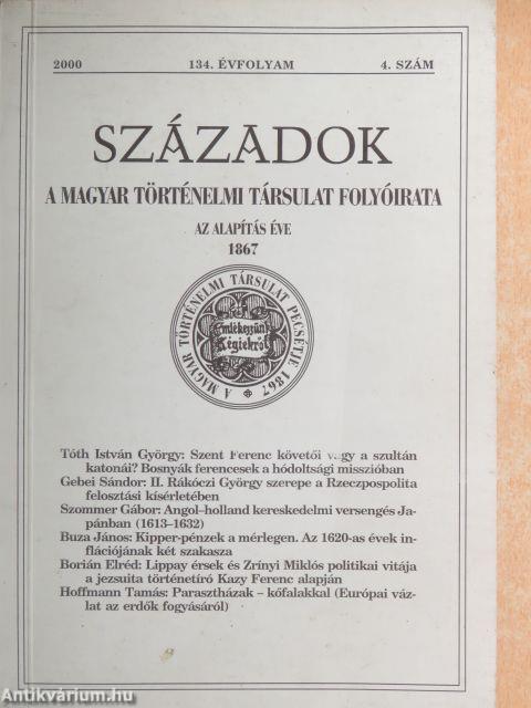 Századok 2000/4.