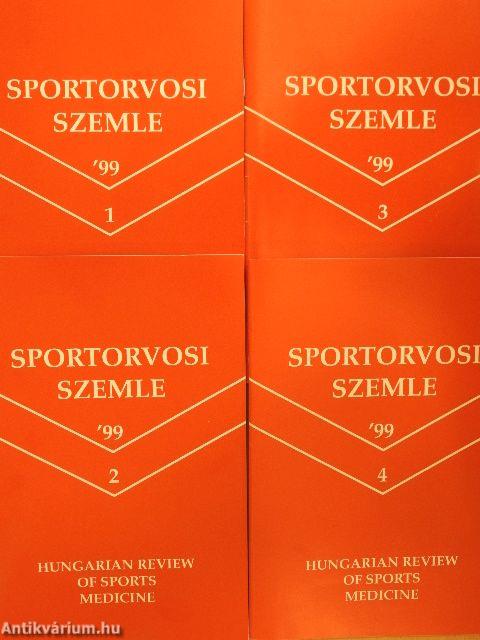 Sportorvosi Szemle 1999/1-4.