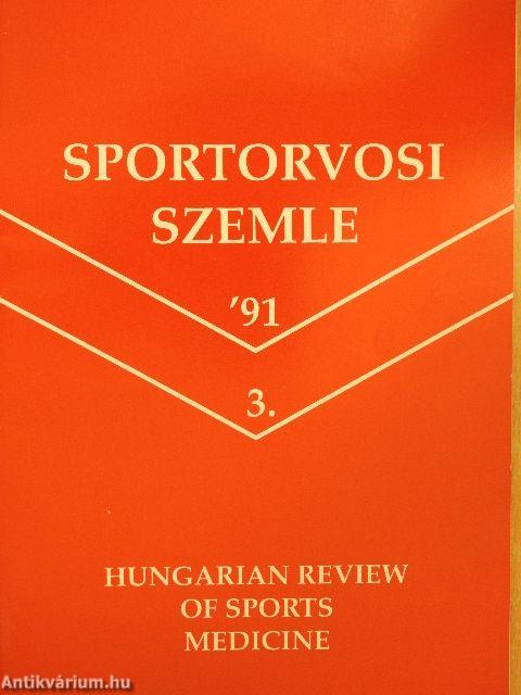 Sportorvosi Szemle 1991/3.