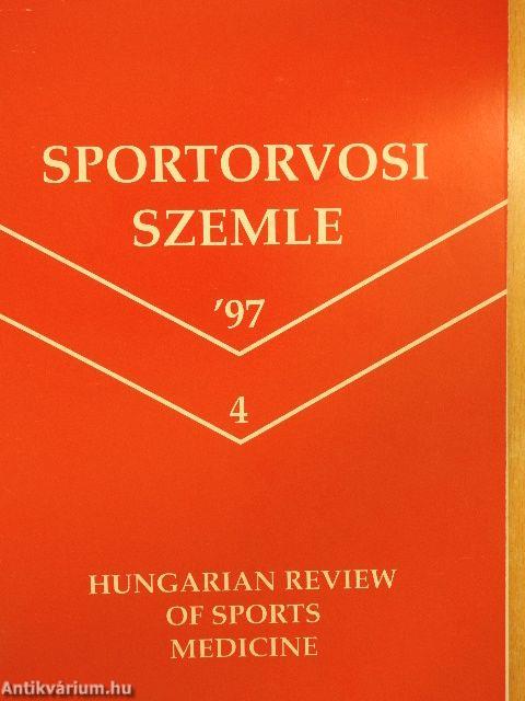 Sportorvosi Szemle 1997/4.