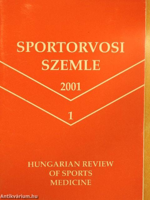 Sportorvosi Szemle 2001/1.