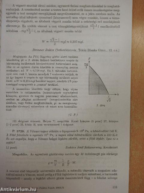 Középiskolai Matematikai és Fizikai Lapok 2005. február