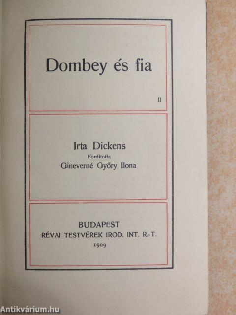 Dombey és Fia I-III.