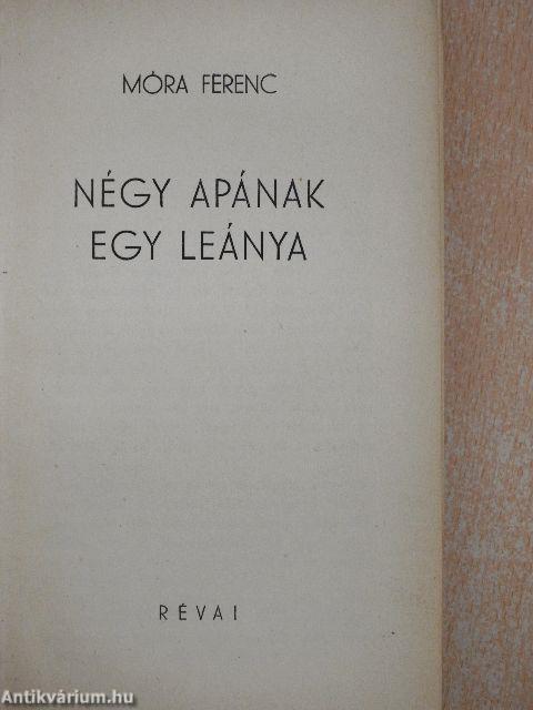 Négy apának egy leánya