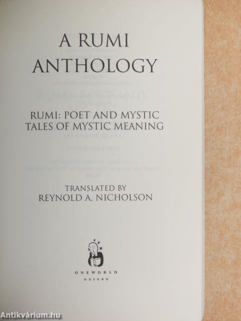 A Rumi Anthology