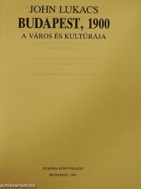 Budapest, 1900