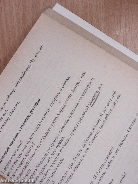 Felsőfokú továbbtanulásra előkészítő orosz nyelvi segédkönyv