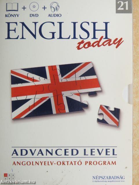 English today Advanced level 21. - DVD-vel