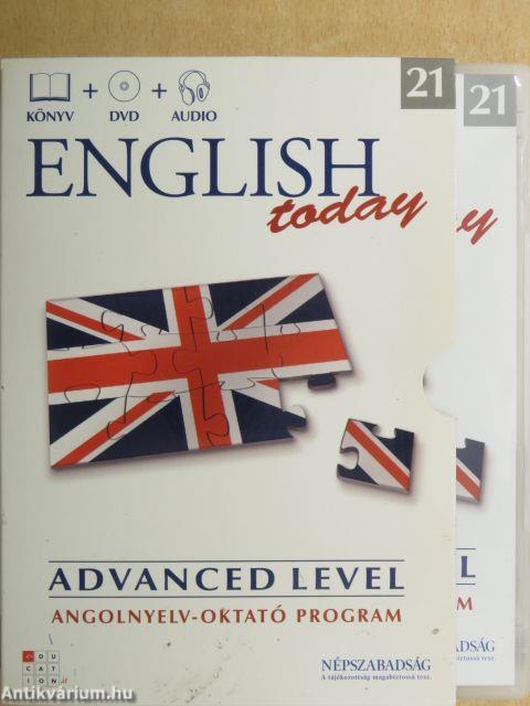 English today Advanced level 21. - DVD-vel