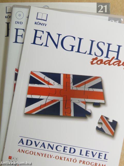 English today Advanced level 21. - DVD-vel