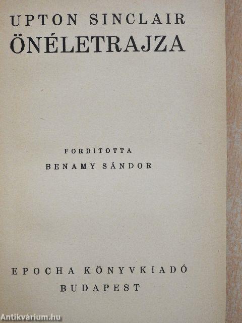 Upton Sinclair önéletrajza