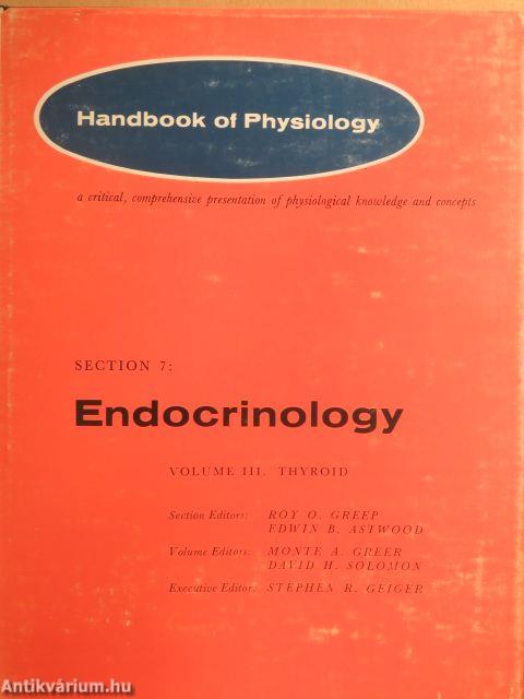 Endocrinology III.