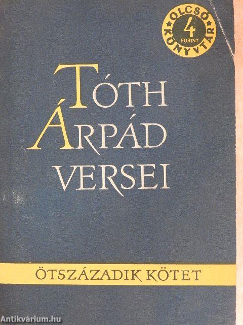 Tóth Árpád versei