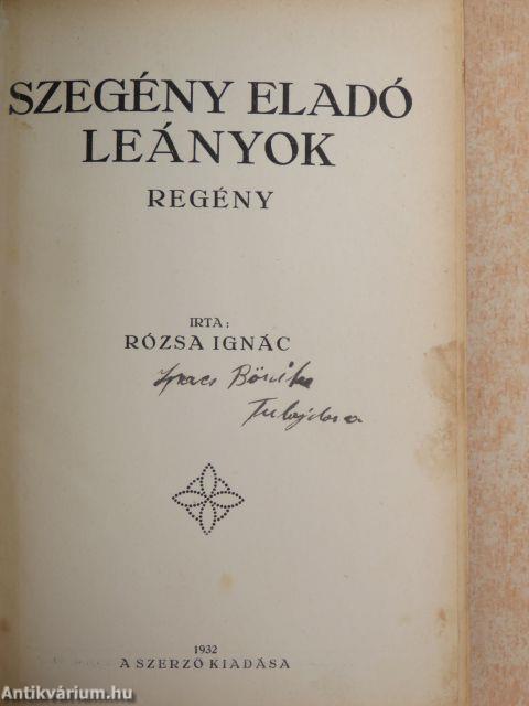 Szegény eladó leányok