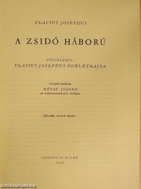 A zsidó háború