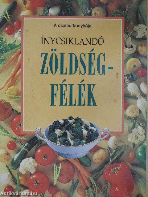 Ínycsiklandó zöldségfélék