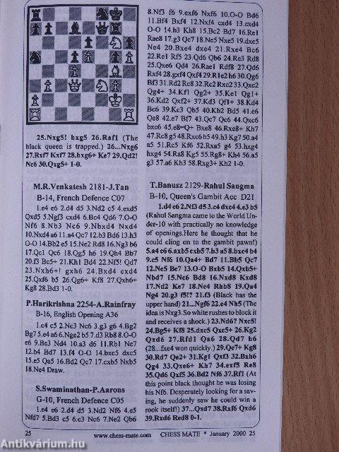 Chess Mate 2000. (nem teljes évfolyam)