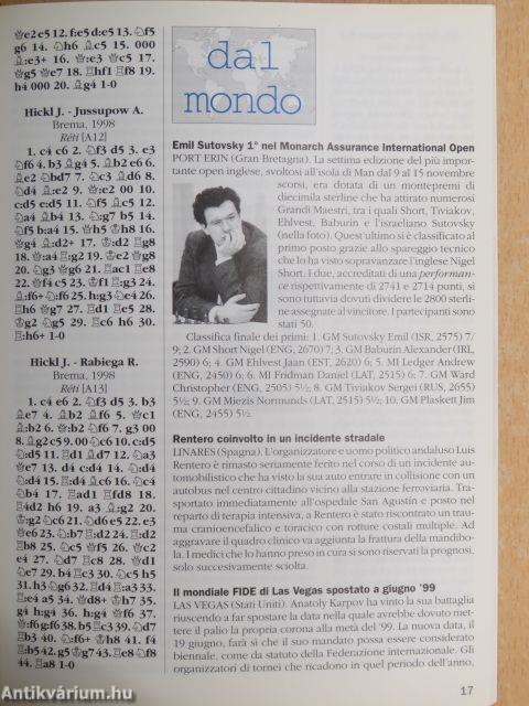 Scacco! Gennaio-Dicembre 1999