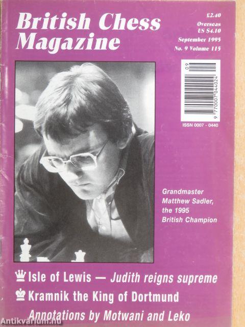 British Chess Magazine 1995., 1997-2000. (vegyes számok)(24 db)