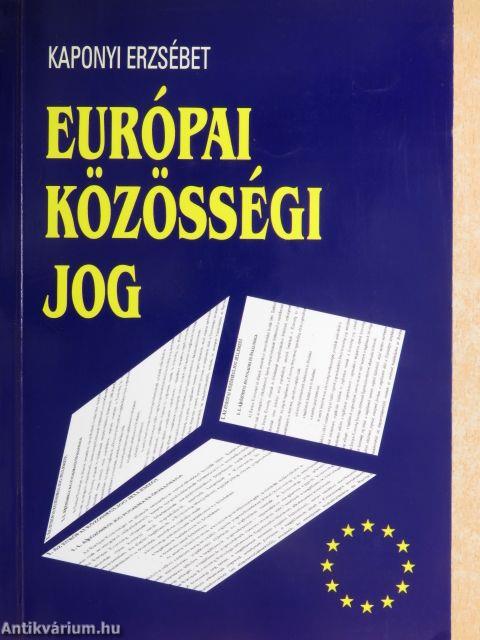 Európai közösségi jog